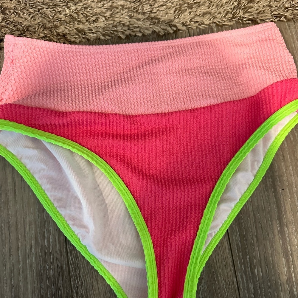 Pink Lily Neon Bikini NWOT - Picture 3 of 5
